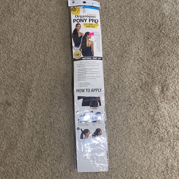 Organique Pony Pro Natural yaky 24” Color : 1 - Picture 7 of 12